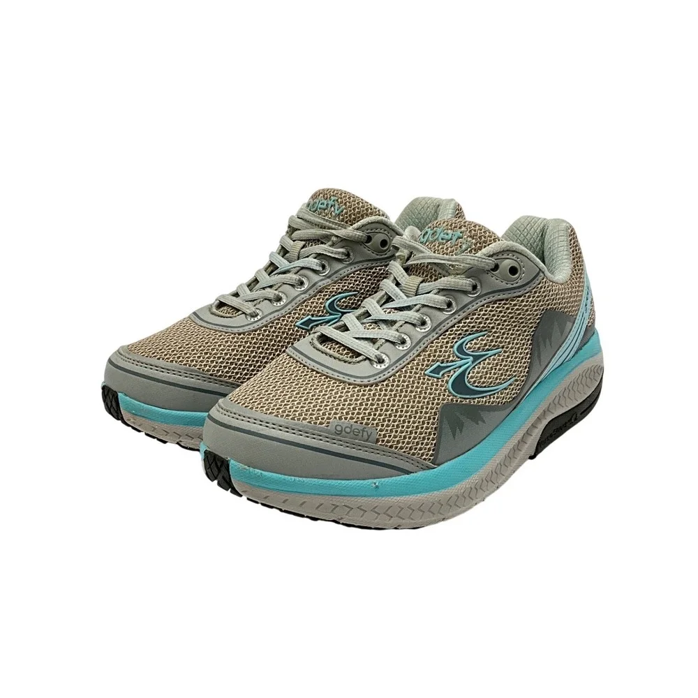 GDefy Gravity Defyer Walking‎ Shoes Women Size 8 VersoShock Orthopedic Comfort